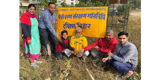 मोक्षदा एकादशी व अनन्त लाल सिंह की जयंती पर हरियाली का संकल्प